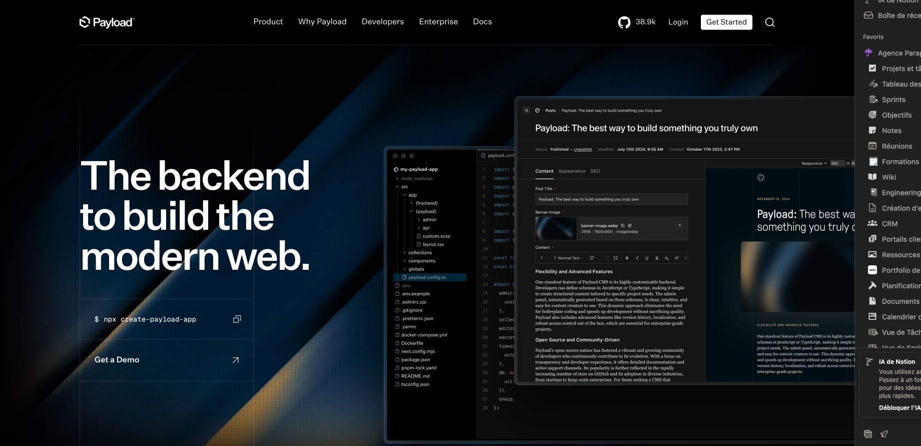 Payload CMS : le CMS moderne pour vos projets Next.js en 2025